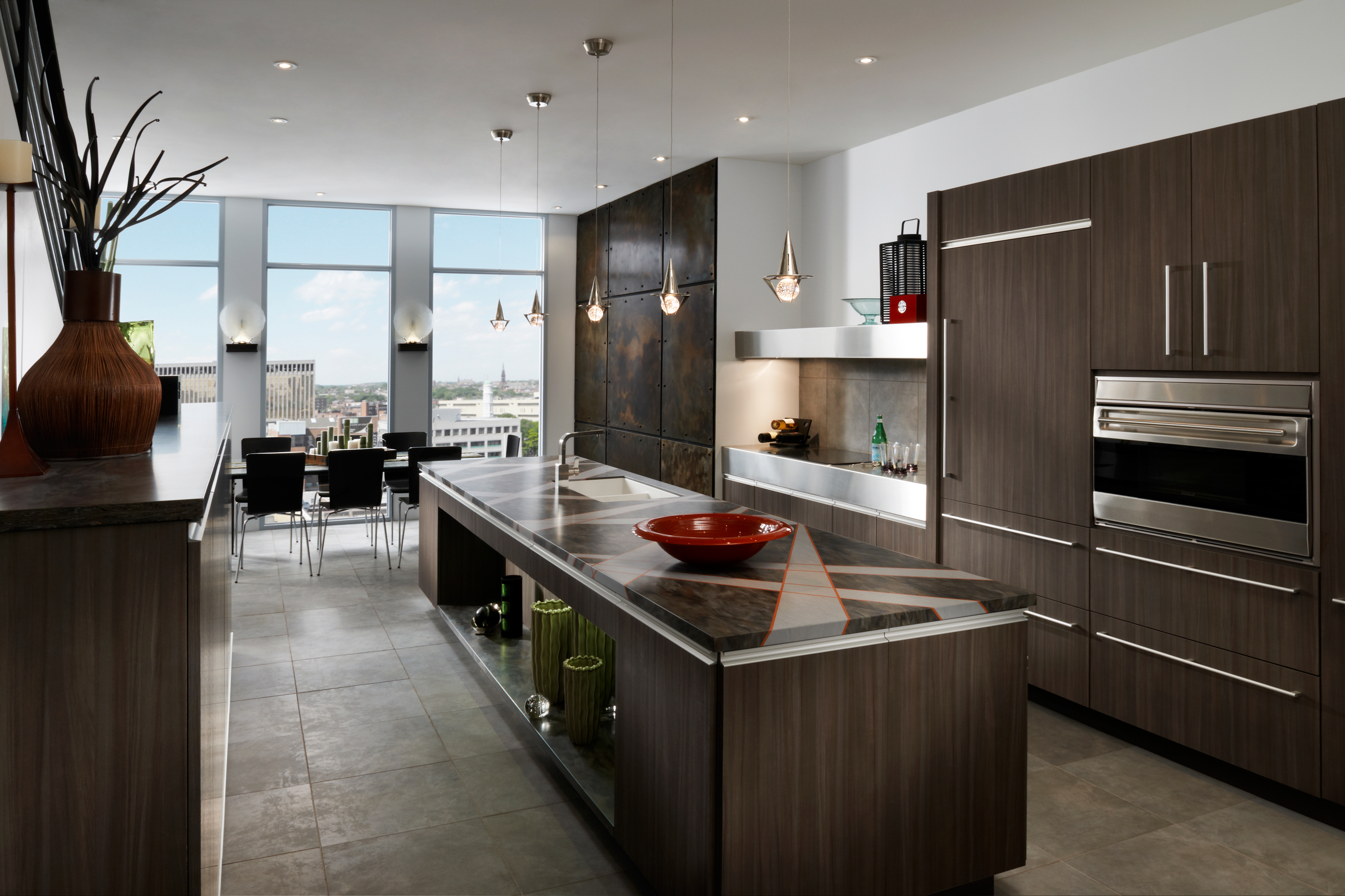 Contemporary Kitchen Cabinetry St Louis Homes Lifestyles